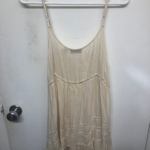 Cream Surfer Girl Dress - Picture 3 of 3